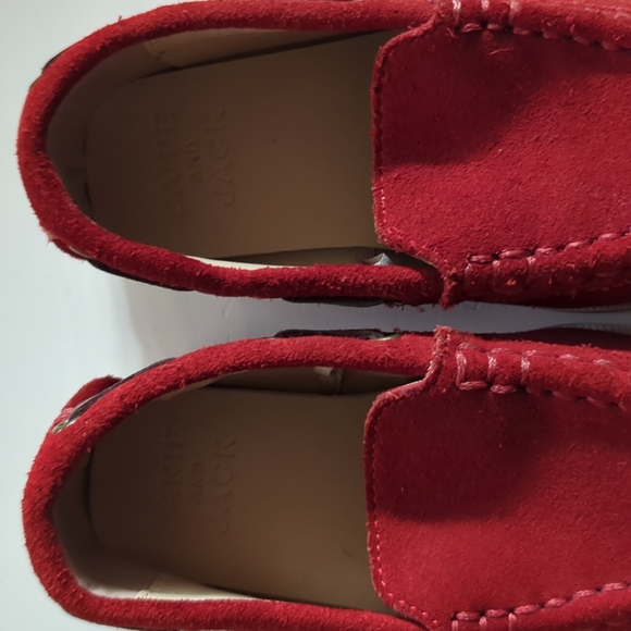 Janie and Jack Red Loafers - See description for size - Picture 8 of 10